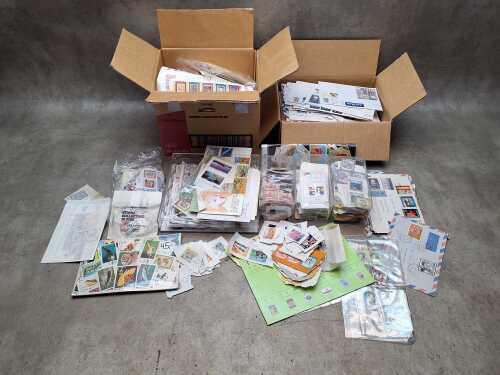 World stamps on paper plus First Day Covers, including Everest Expedition 1988