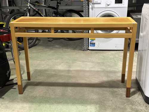 Mid-century hallway table