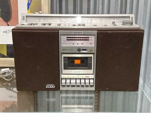Sony radio stereo cassette-corder CFS-85S Zilba'P