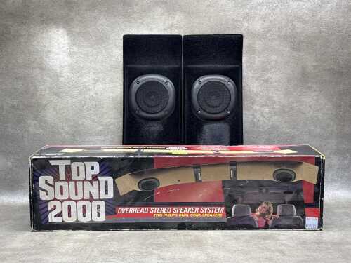 Top Sound 2000 car overhead speaker system