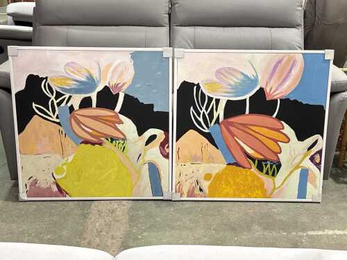 Group of two contemporary prints