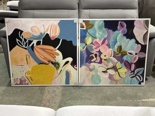 Group of two contemporary prints