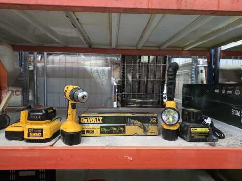 DeWalt cordless tools and accessories