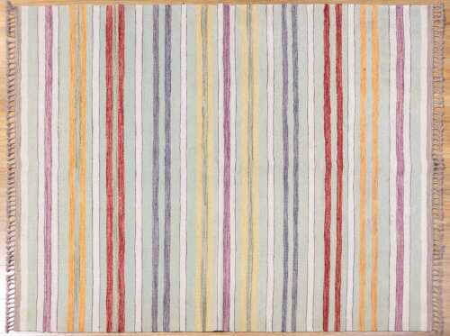Afghan Chobi kilim, hand-woven wool, 203 x 160cm