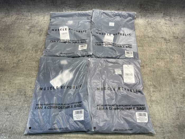 Four Muscle Republic Timeless Tee's size XXXL