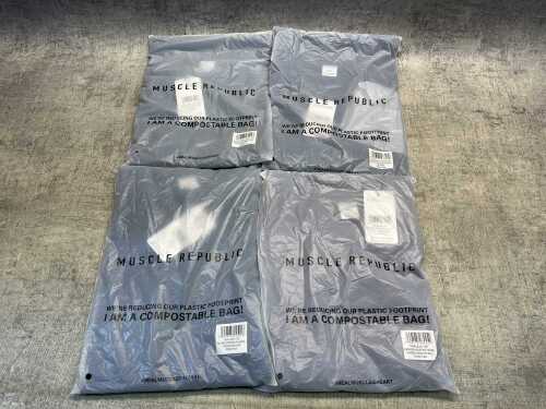 Four Muscle Republic Timeless Tee's size XXXL