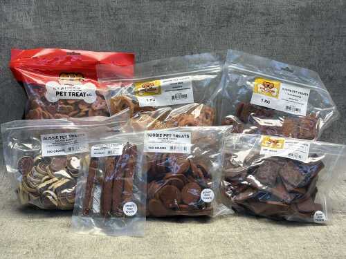Group of Aussie Pet Treats