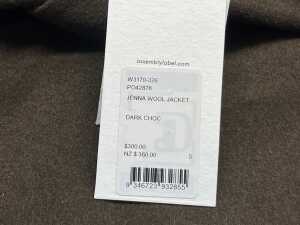Assembly Label Jenna Wool Jacket size S - 4