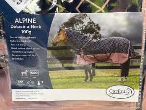 Two Caribu Alpine Detach-A-Neck horse jackets - 2