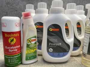 Group of Bosisto's cleaning products - 2