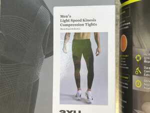 2XU Men's compression tights size S & Trigger Point foam roller - 2
