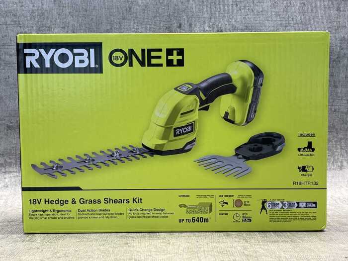 Ryobi 18V Hedge & Grass Shears Kit