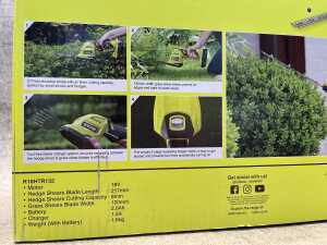 Ryobi 18V Hedge & Grass Shears Kit - 4
