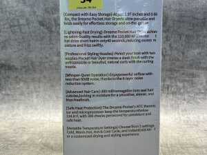 Dreame pocket hair dryer. - 3