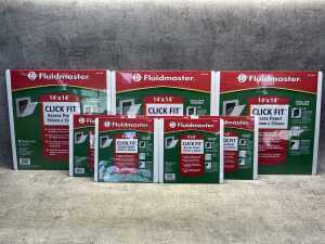 Group of Fluidmaster Click Fit access panels