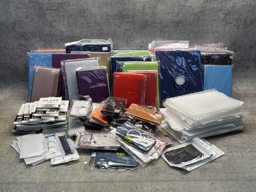 Group of phone & tablet accessories