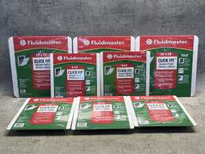Group of Fluidmaster Click Fit access panels