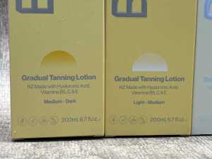 Group of Bonnie tanning products - 2