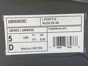 New Balance 9060 size US 5 - 5