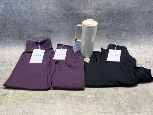 Three pairs of LSKD leggings size L