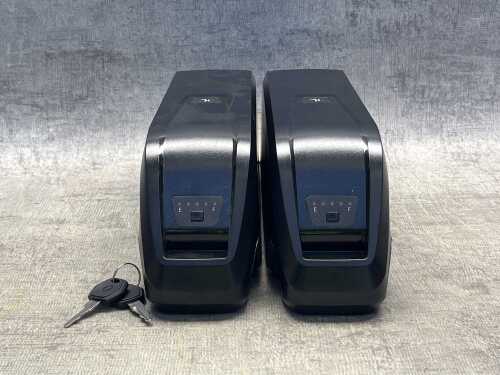 Two lithium-ion batteries & keys