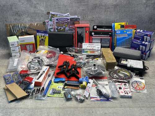 Group of garage products