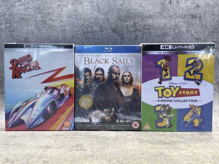 Three DVD box sets