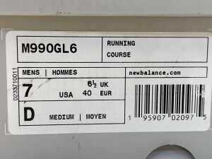 New Balance 990 v6 size US 7 Men's - 5