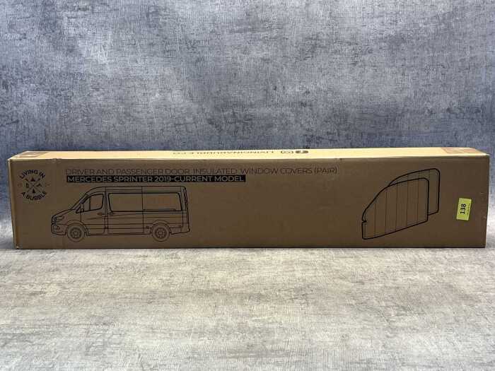 Living In A Bubble insulated window covers pair