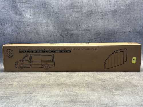 Living In A Bubble insulated window covers pair