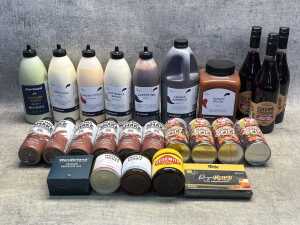 Group of food & drinks
