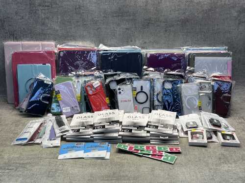Group of phone & tablet accessories