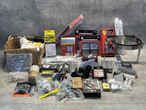 Group of garage products