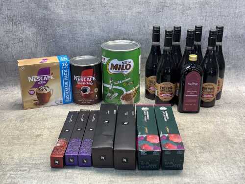Group of drinks