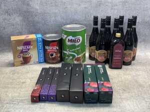 Group of drinks