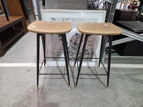 Pair of Grant Featherston for Aristoc bar stools