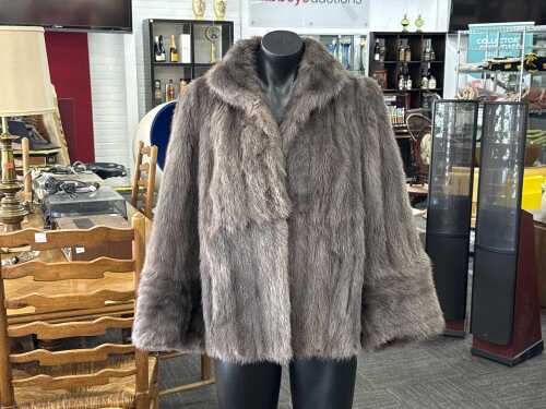 Unbranded brown fur coat