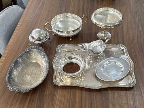 Silver-plated tableware