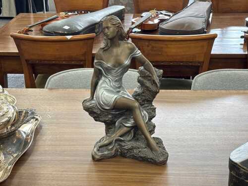 Austin Sculpture by Alice Heath, 'Memories' bronzed plaster figure