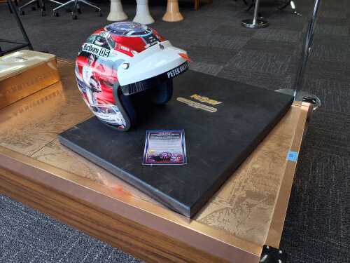 Holden - Peter brick limited edition memorabilia helmet