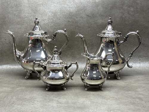 Wiltshire silver-plated tea service