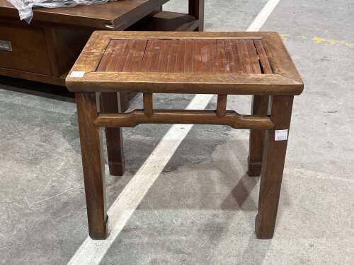 Chinese timber side table