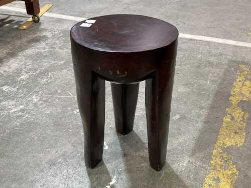 Timber footstool