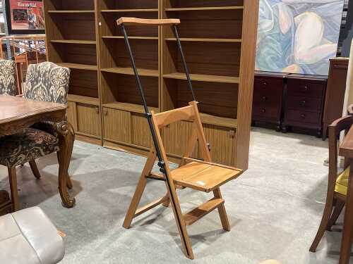 Arredamenti Italia timber valet stand