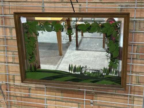 Mildara Coonawarra Vineyards advertising mirror