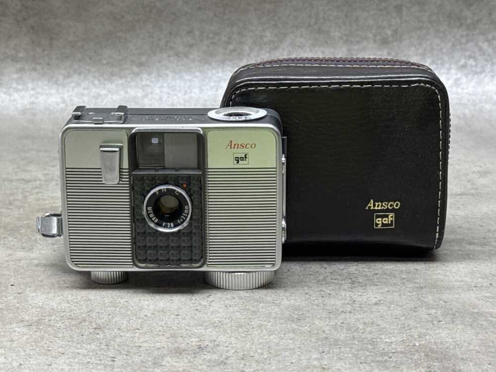Ansco GAF Memo II Automatic half frame 35mm film camera