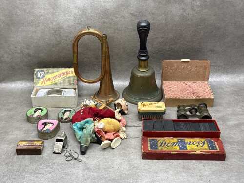 Curios, some in original boxes