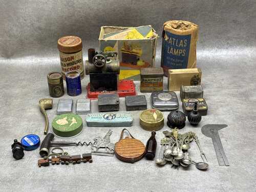 Curios, including Mamod