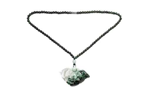 A Jade necklace