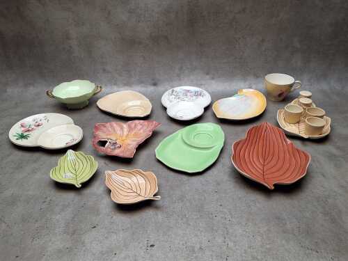 Assorted English porcelain including Carlton Ware